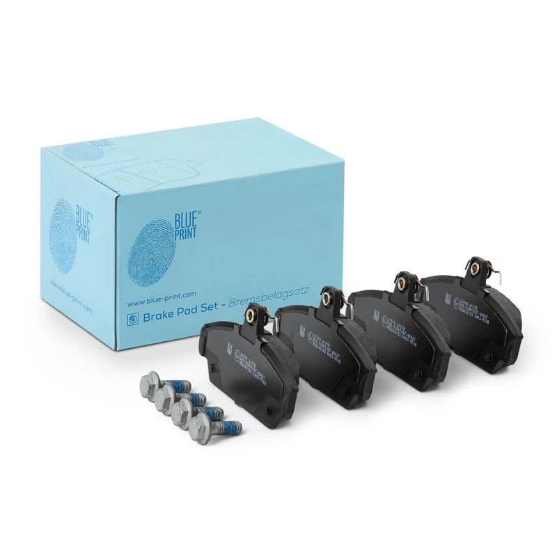 Image of Blue PRINT Brake pad set Blue PRINT ADG042183