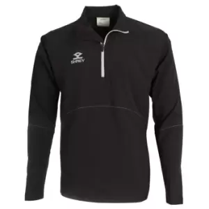 image of Shrey Thin Track Jacket Senior - Black