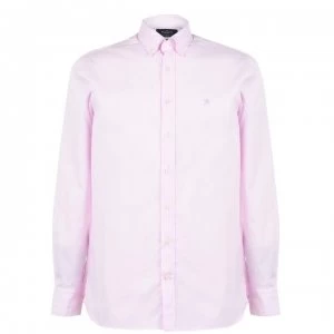 image of Hackett Slim Fit Oxford Shirt - Pink325