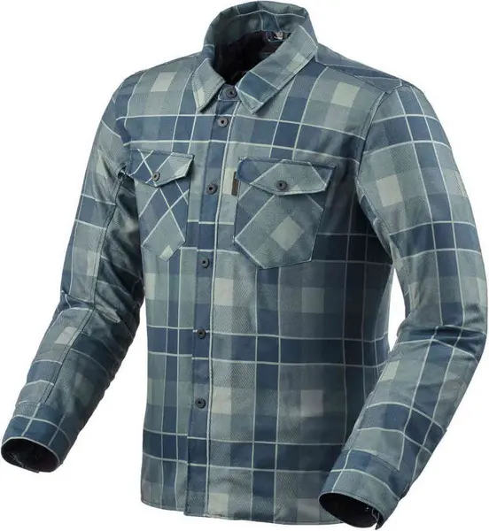 Image of REV'IT! Bison 2 H2O Overshirt Dark Navy Size S