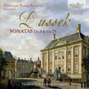 image of Dussek Complete Piano Sonatas Sonatas Op 9 & Op 75 - Volume 6 by Jan Ladislav Dussek CD Album