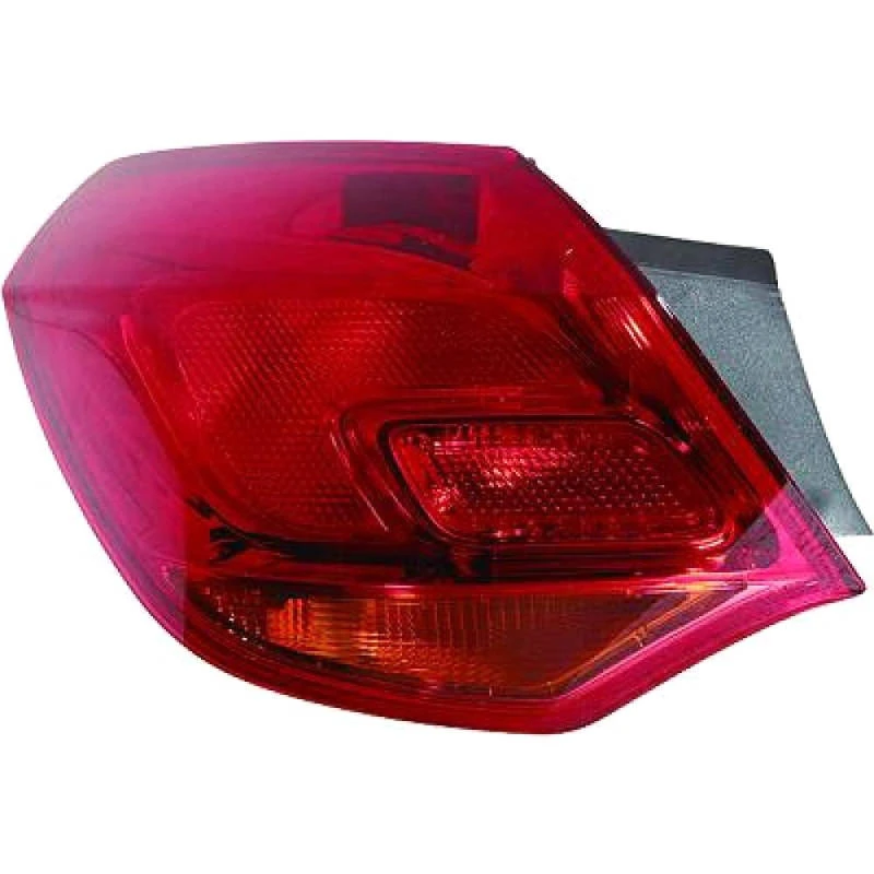 Image of DIEDERICHS 1807090 Rear light Outer section, without bulb holder, Right Combination Rearlight (391)