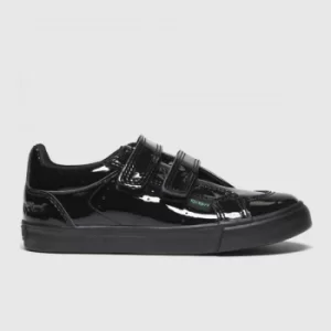 Image of Kickers Black Tovni Twin V Shoes Toddler