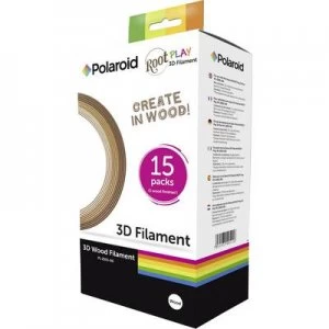 Image of Polaroid 3D-FP-PL-2501-00 Filament pack Laybrick Compound 1.75mm 225g Wood
