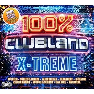 Image of 100% Clubland X-Treme CD