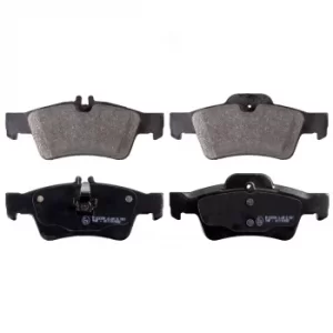 Image of Brake Pad Set 16451 by Febi Bilstein Rear Axle