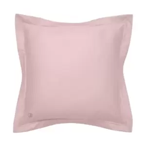 Image of Ted Baker 250 Thread Count Plain Dye Square Oxford Pillowcase, Soft Pink