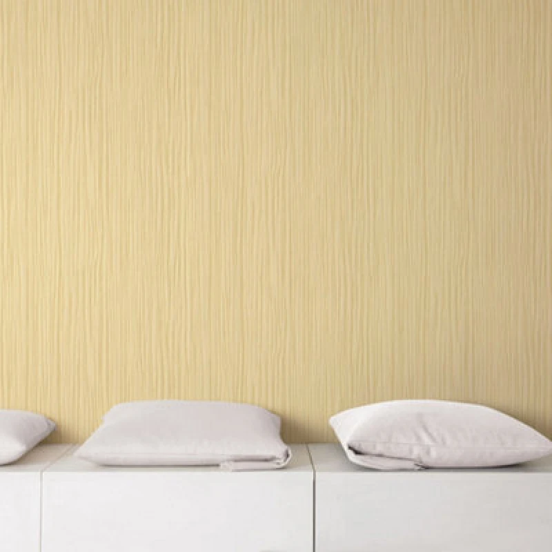 Image of Galerie Natural Fx Yellow Gold Raffia Embossed Wallpaper