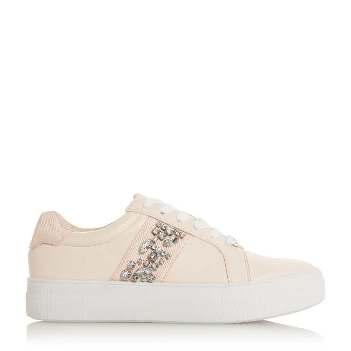 Head Over Heels by Dune Pink 'Ediith' Casual Trainers - 3