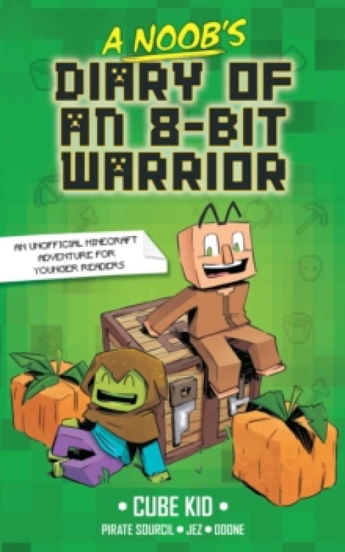 Image of Cube Kid A Noob's Diary of an 8-Bit Warrior Book Multi unisex