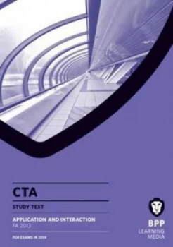 Image of Cta Application and Interaction Fa2013 Paperback