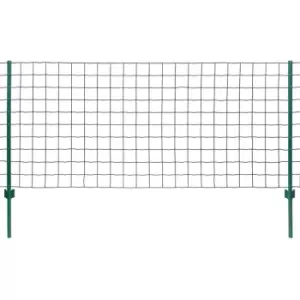 Image of Euro Fence Steel 20x1.5 m Green Vidaxl Green