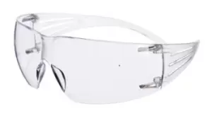 image of 3M SecureFit SF200 Anti-Mist UV Eye Protection, Clear Polycarbonate Lens, Vented