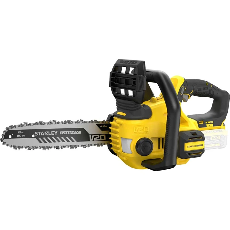 Image of Stanley FatMax V20 18v Cordless Chainsaw 300mm SFMCCS630-XJ Batteries: No Batteries