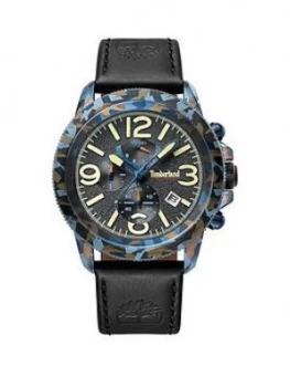 image of Timberland Timberland Ashbrook Mens Leather Watch