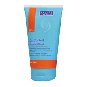 image of Beauty Formulas Oil Control Facial Wash 150ml