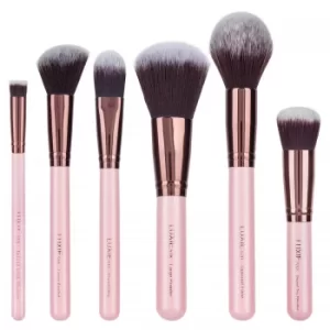 Image of Luxie Rose Gold Face Essential Brush Set