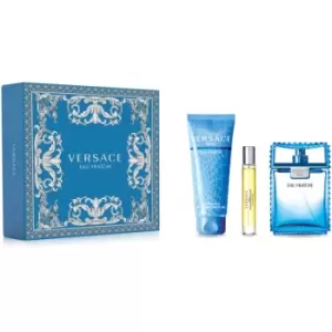 image of Versace Eau Fraiche gift set for men