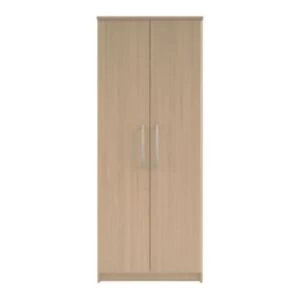 Image of Elsey Oak effect 2 door Wardrobe H2000mm W796mm