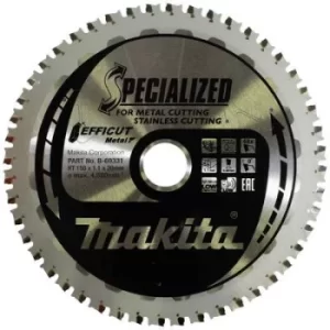 image of Makita B-69331 Circular saw blade 150 x 20 x 1.1mm Number of cogs: 48