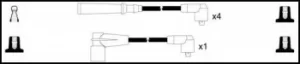 Image of Remax HT Ignition Leads Cable Set Resistive Cable 5 Leads NISSAN SILVIA