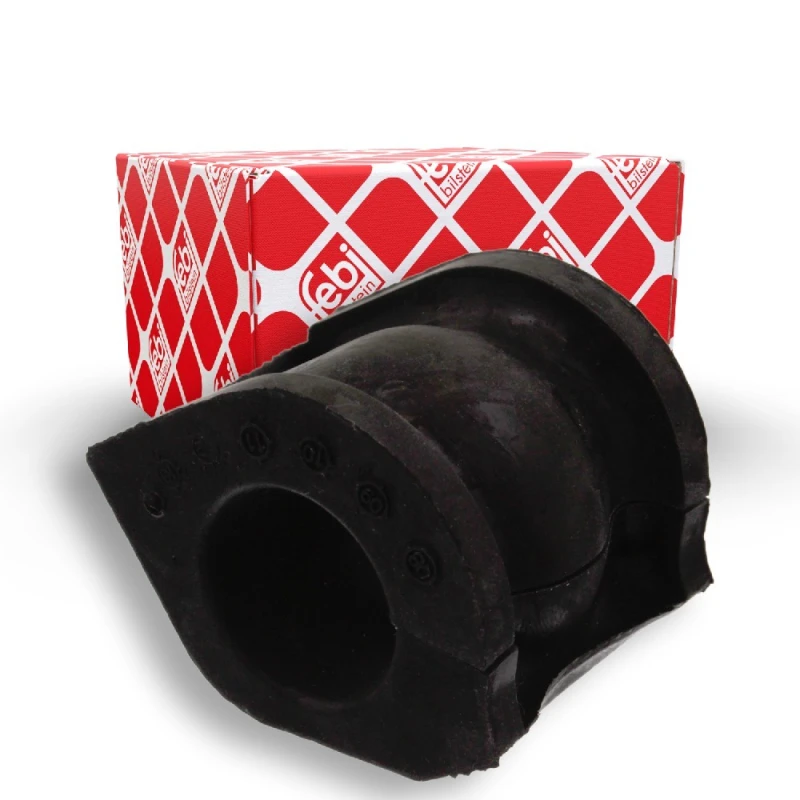 Image of FEBI BILSTEIN 41997 Stabilizer Bushes Front Axle, Rubber Rubber Anti-roll Bar Bush Kit (1334)
