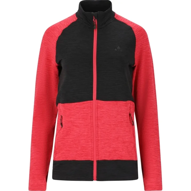 Image of Whistler Womens zipped fleece Whistler Nevados Rouge Female 44