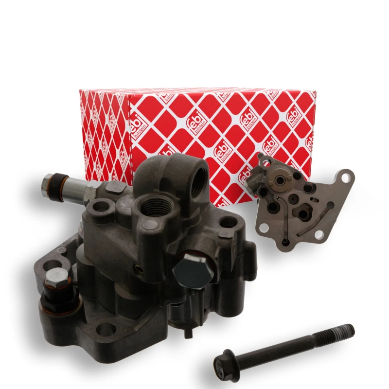 Image of FEBI BILSTEIN 40884 Fuel Pump Mechanical, with screw Fuel Pump (458)