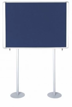 Image of Bi-Office Post Mounted 12xA4 Bolted Display Case