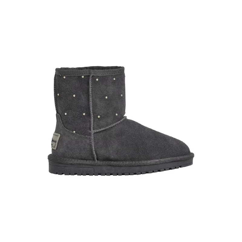 Image of Pepe Jeans Womens winter boots Pepe Jeans Diss Studs Gris Female 38