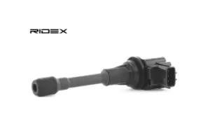 Image of RIDEX Ignition coil RENAULT,NISSAN,INFINITI 689C0082 22448EY00A,224481KT0A,224481KT1A Coil pack,Ignition coil pack,Engine coil,Engine coil pack