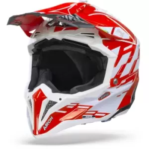 Image of Airoh Aviator 3 Rampage Red Graphic 2XL