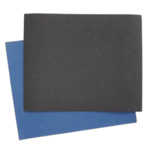 image of Emery Sheet Blue Twill 230 X 280MM 40 Grit Pack of 25