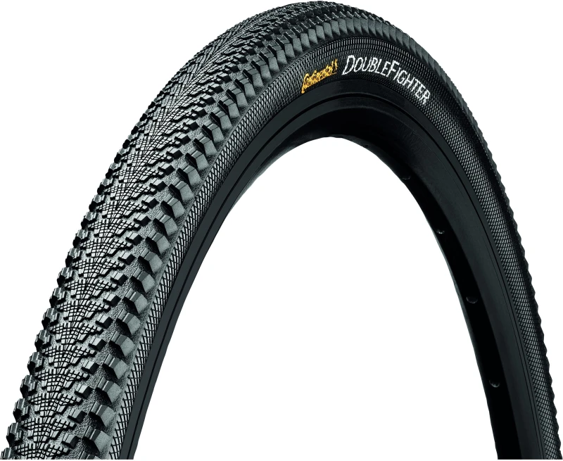 Image of Continental Double Fighter III Tyre Wire Bead 24X2.00 BLACK/BLACK