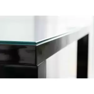 Image of Clear Tempered Glass Dining Table Top Protector Topper-150x80cm Topper