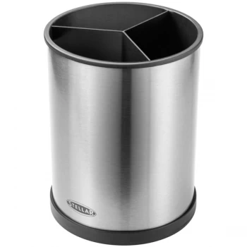 Image of Stellar Rotating Sink Caddy Satin Stainless Steel