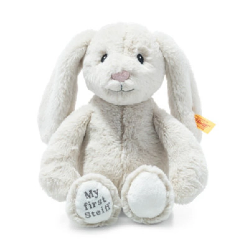 Image of My First Steiff Hoppie Rabbit, Light Grey
