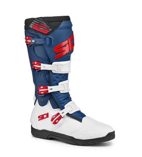 image of Sidi X-Power SC White Navy Red Size 43