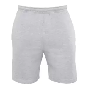 Image of Casual Classics Unisex Adult Ringspun Blended Shorts (L) (Sports Grey)