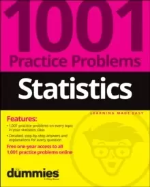 Image of Statistics: 1001 Practice Problems For Dummies (+ Free Online Practice)
