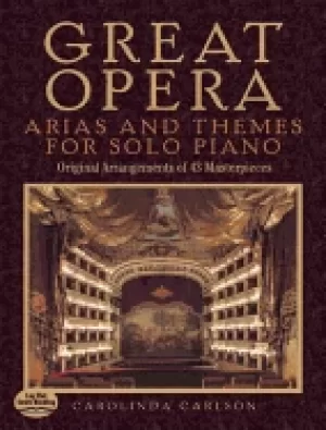 Image of great opera arias and themes for solo piano 50 arrangements