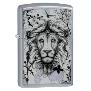 image of Zippo 207 Lion Head Design windproof lighter