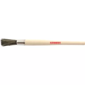 Round Sash Brush, Natural Bristle, NO.18