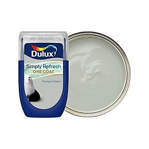 image of Dulux Simply Refresh One Coat Tranquil Dawn Matt Emulsion Paint 30ml