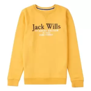 Image of Jack Wills Crew Neck Sweatshirt - Yellow