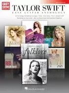 Image of taylor swift easy guitar anthology 2nd edition 2nd edition