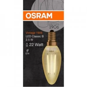 Image of Osram Candle LED Light Bulb E14 3W Warm White