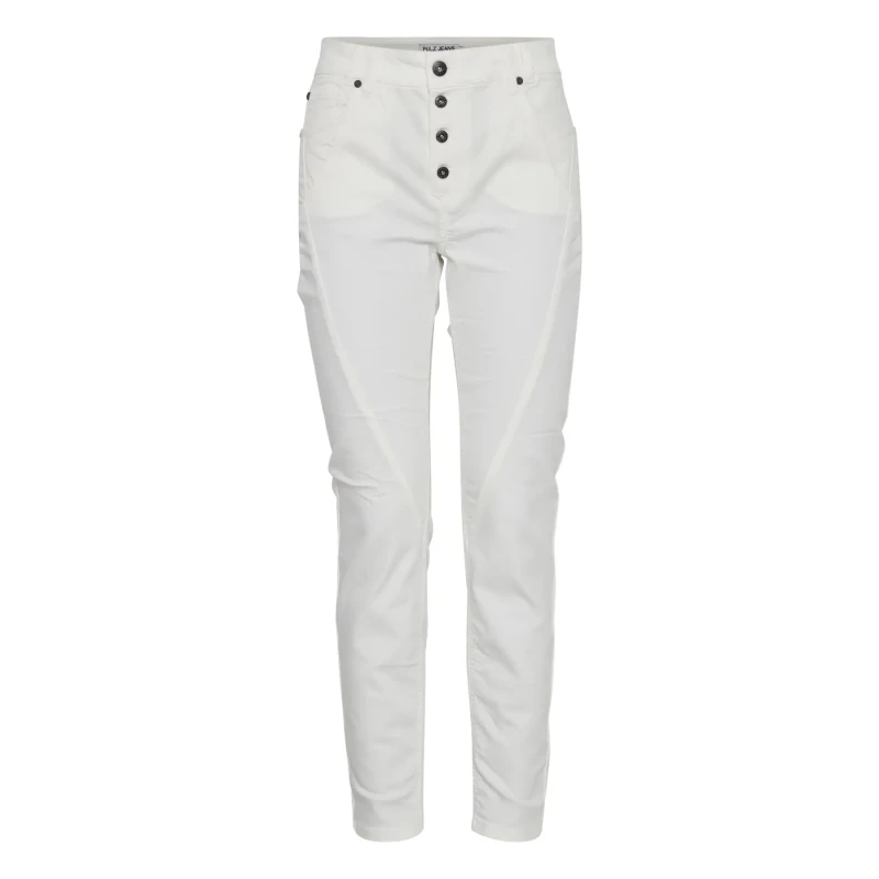 Image of Pulz Jeans Womens Trousers Pulz Jeans Rosita Blanc Female 38