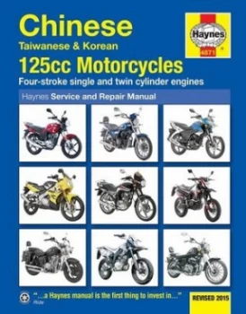 Image of Chinese Taiwanese and Korean 125cc Motorcycles Service and Repair Manual by Matthew Coombs Book