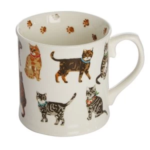 Image of Cooksmart Cats on Parade China Mug